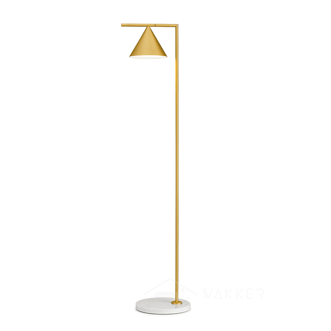 Lampa podłogowa stożkowa Mirel