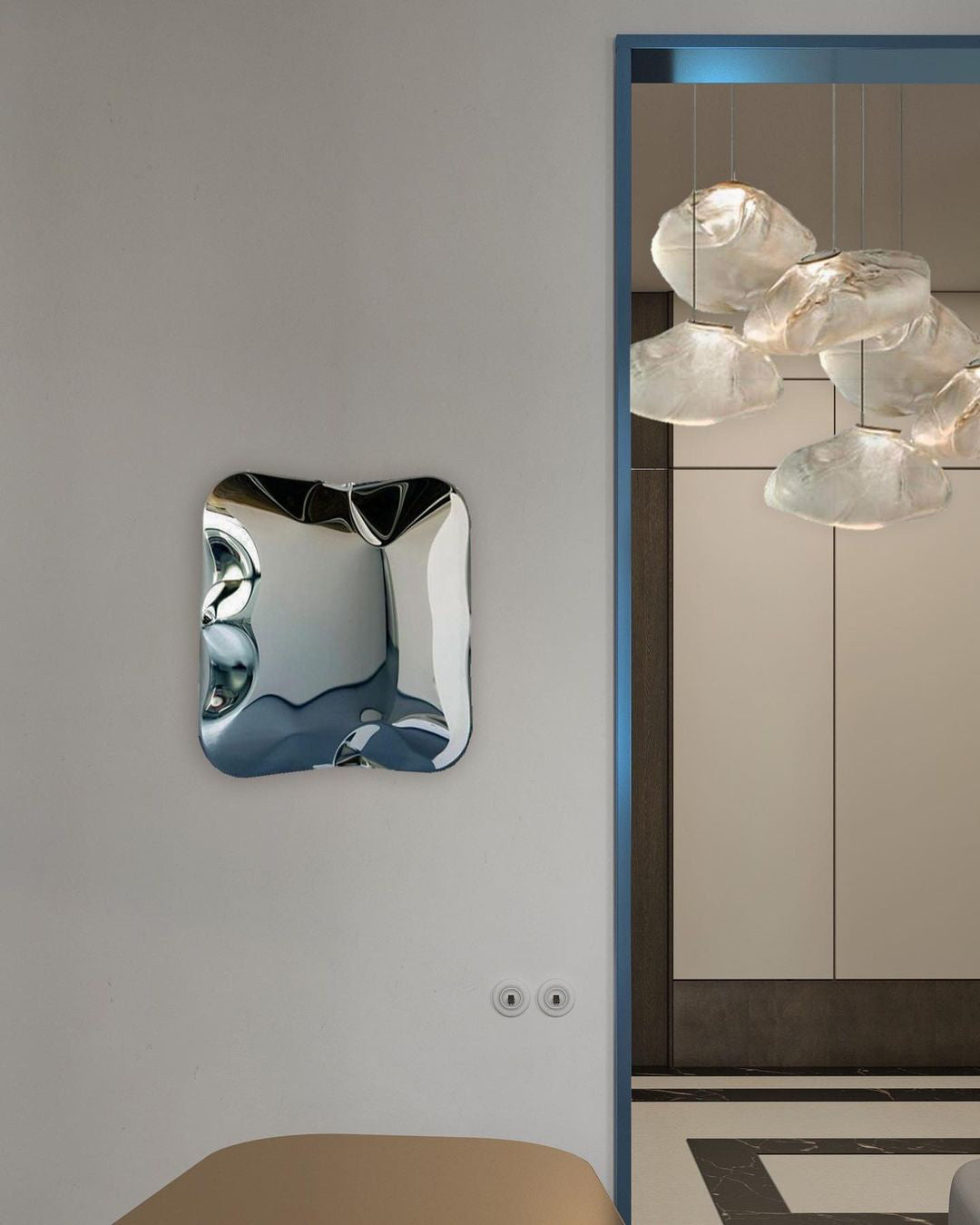 Lampa wisząca rzeźbiarska Lena