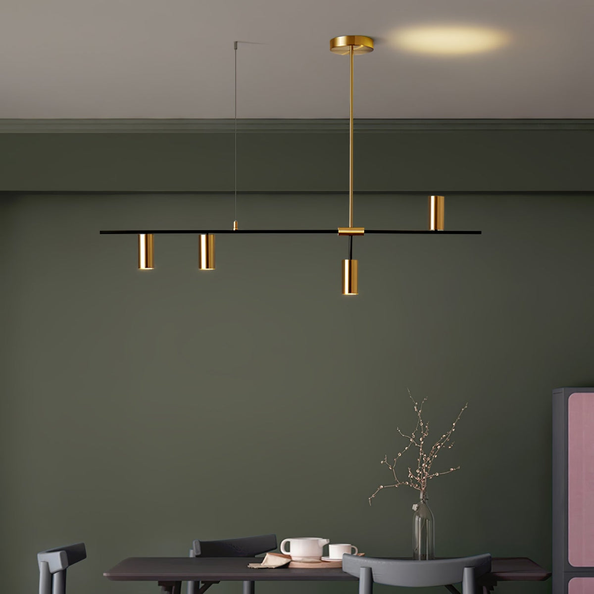 Lampa wisząca liniowa Roslin