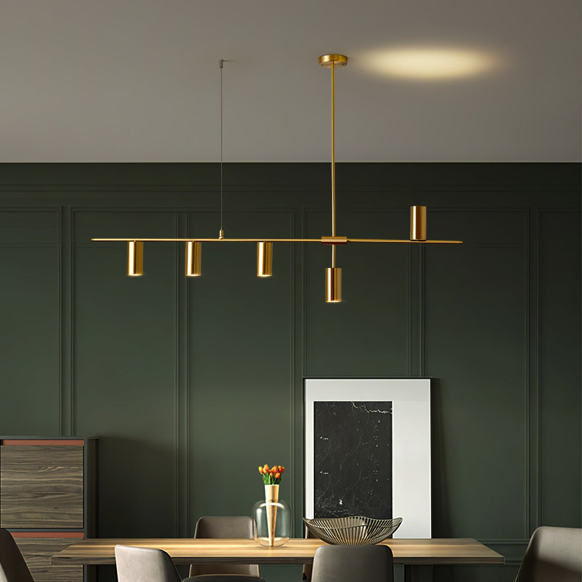 Lampa wisząca liniowa Roslin