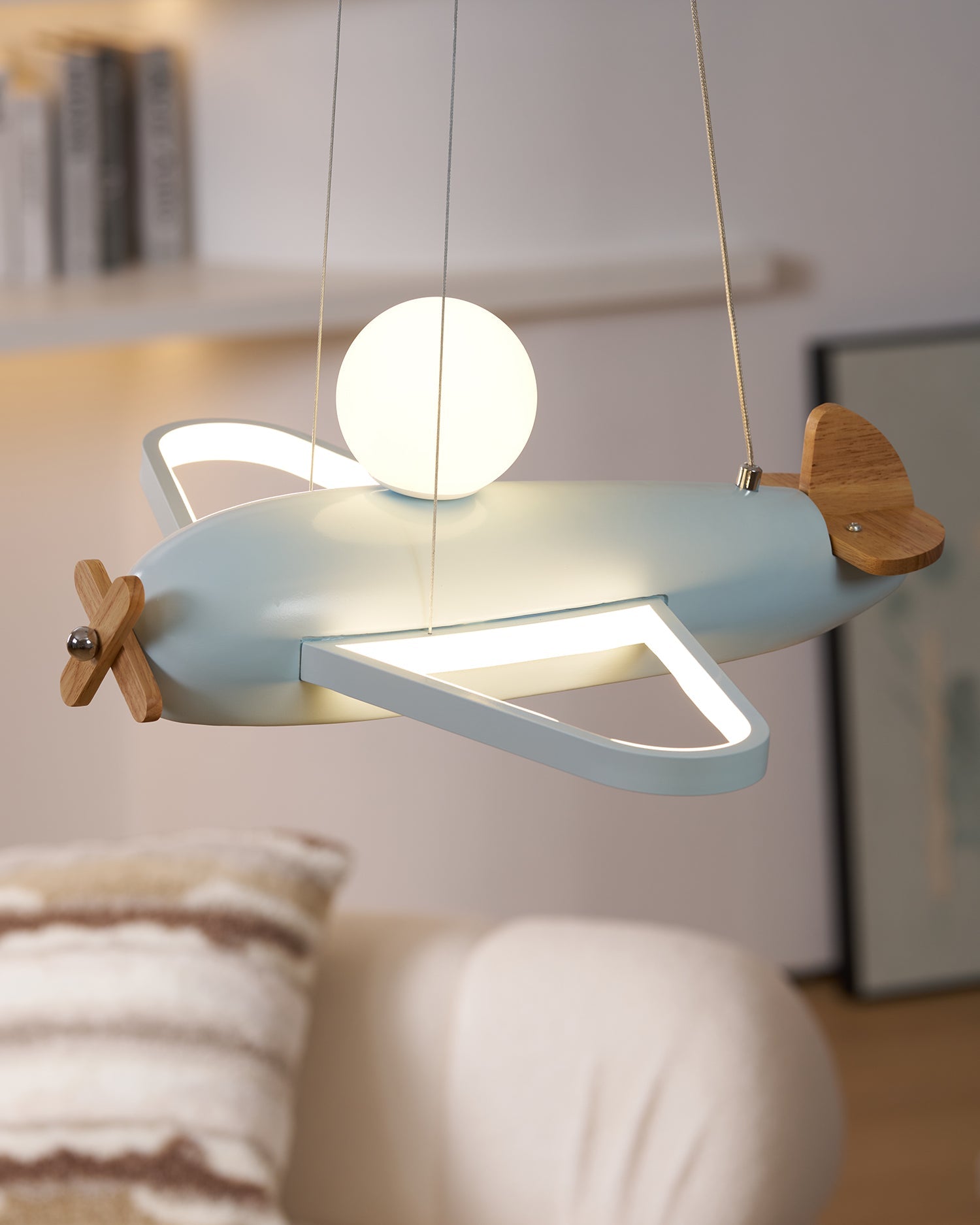 Lampa wisząca samolot Levkalen
