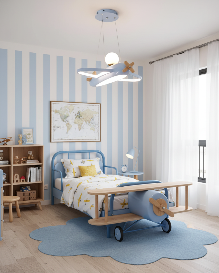 Lampa wisząca samolot Levkalen