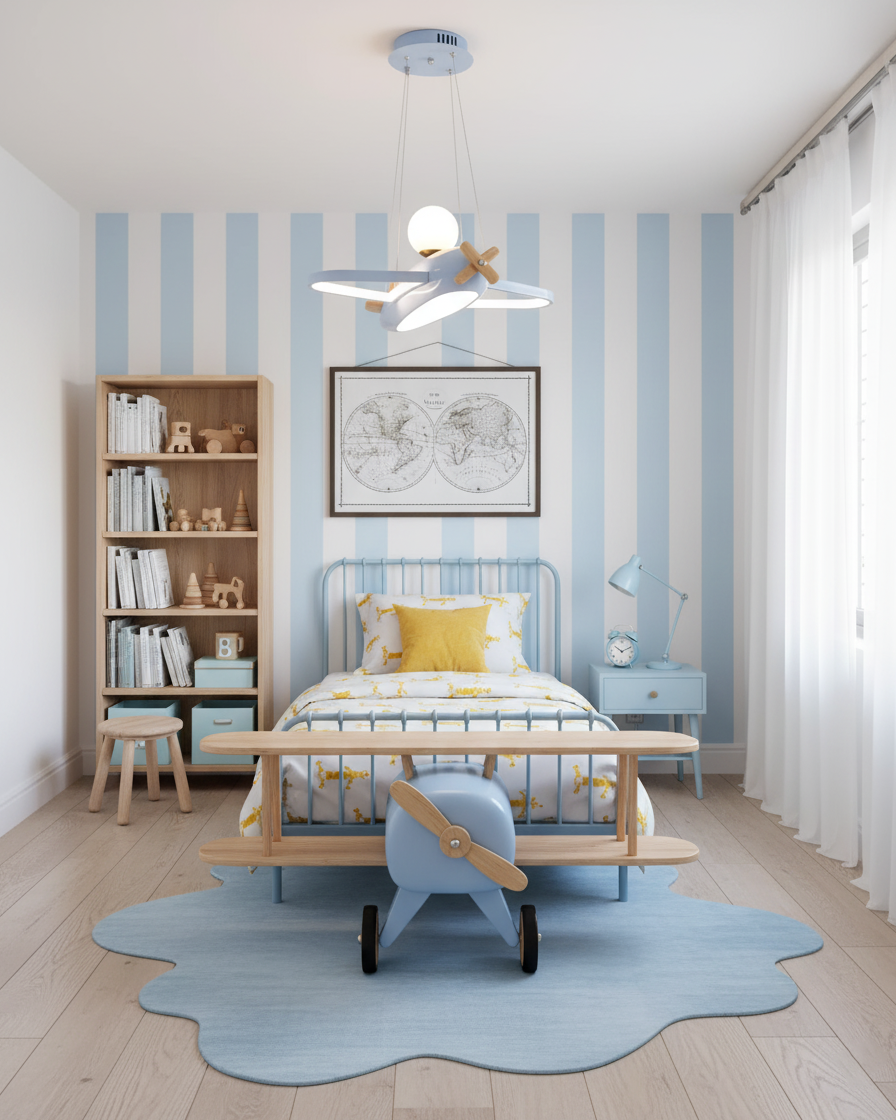 Lampa wisząca samolot Levkalen