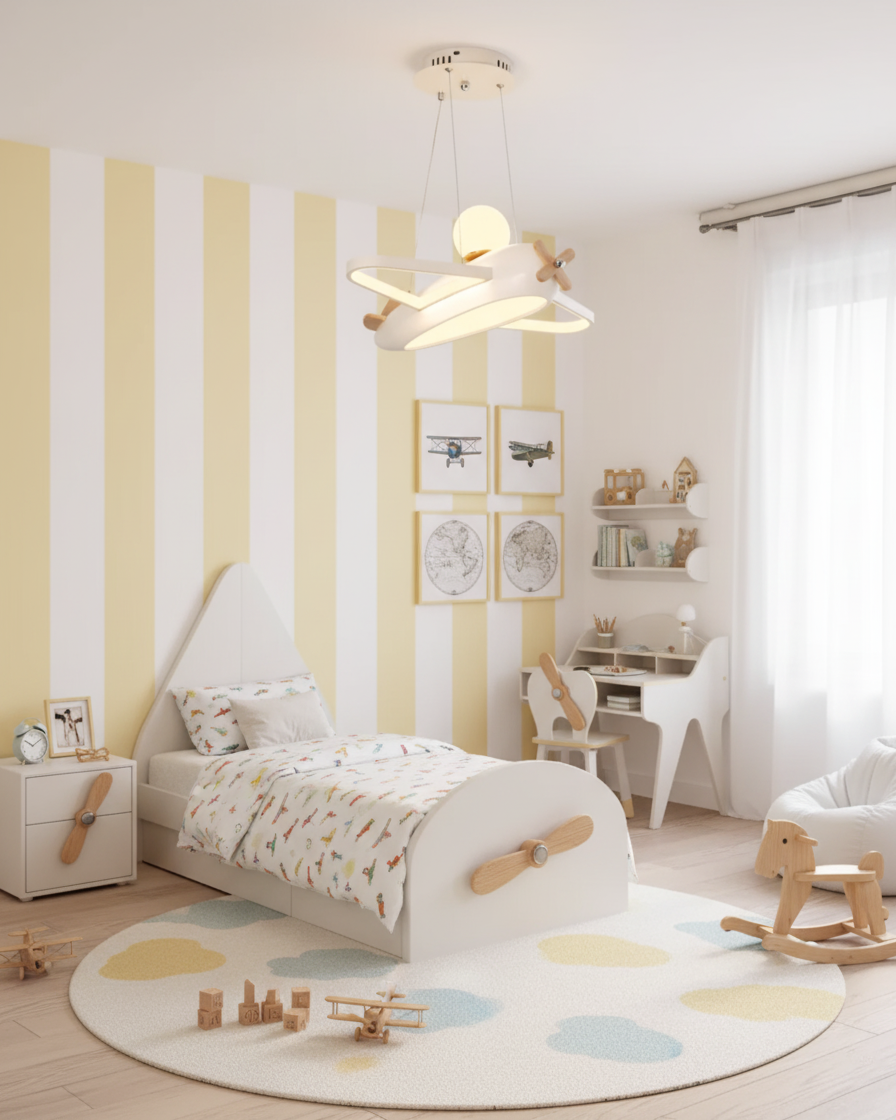 Lampa wisząca samolot Levkalen