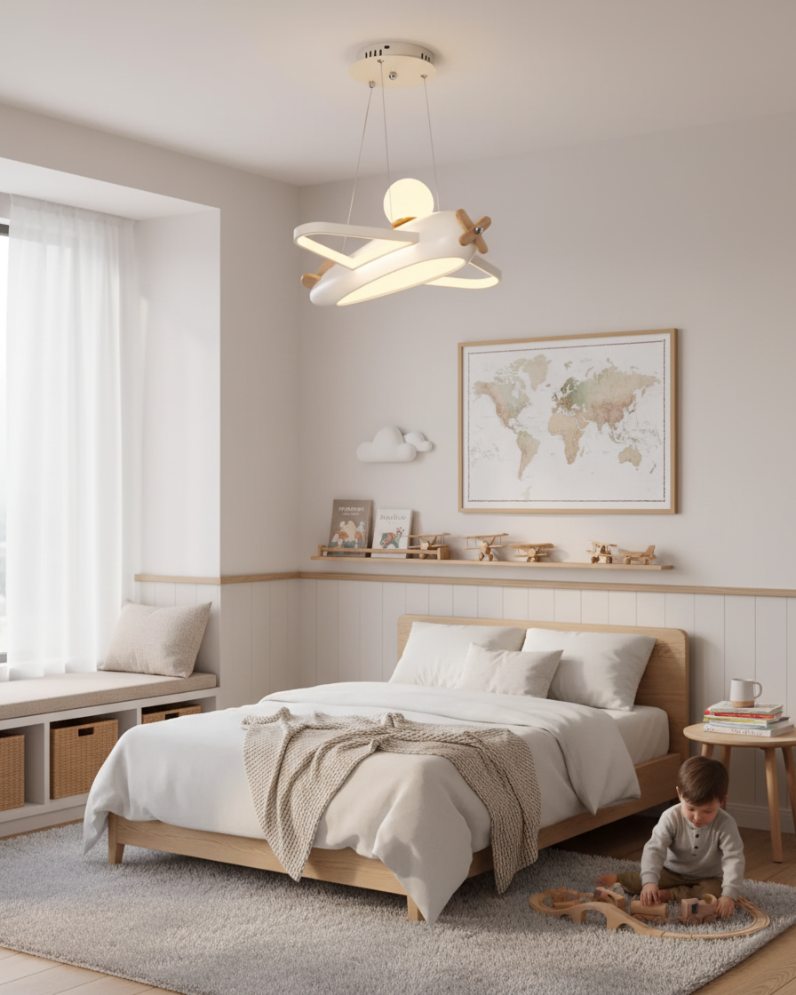 Lampa wisząca samolot Levkalen