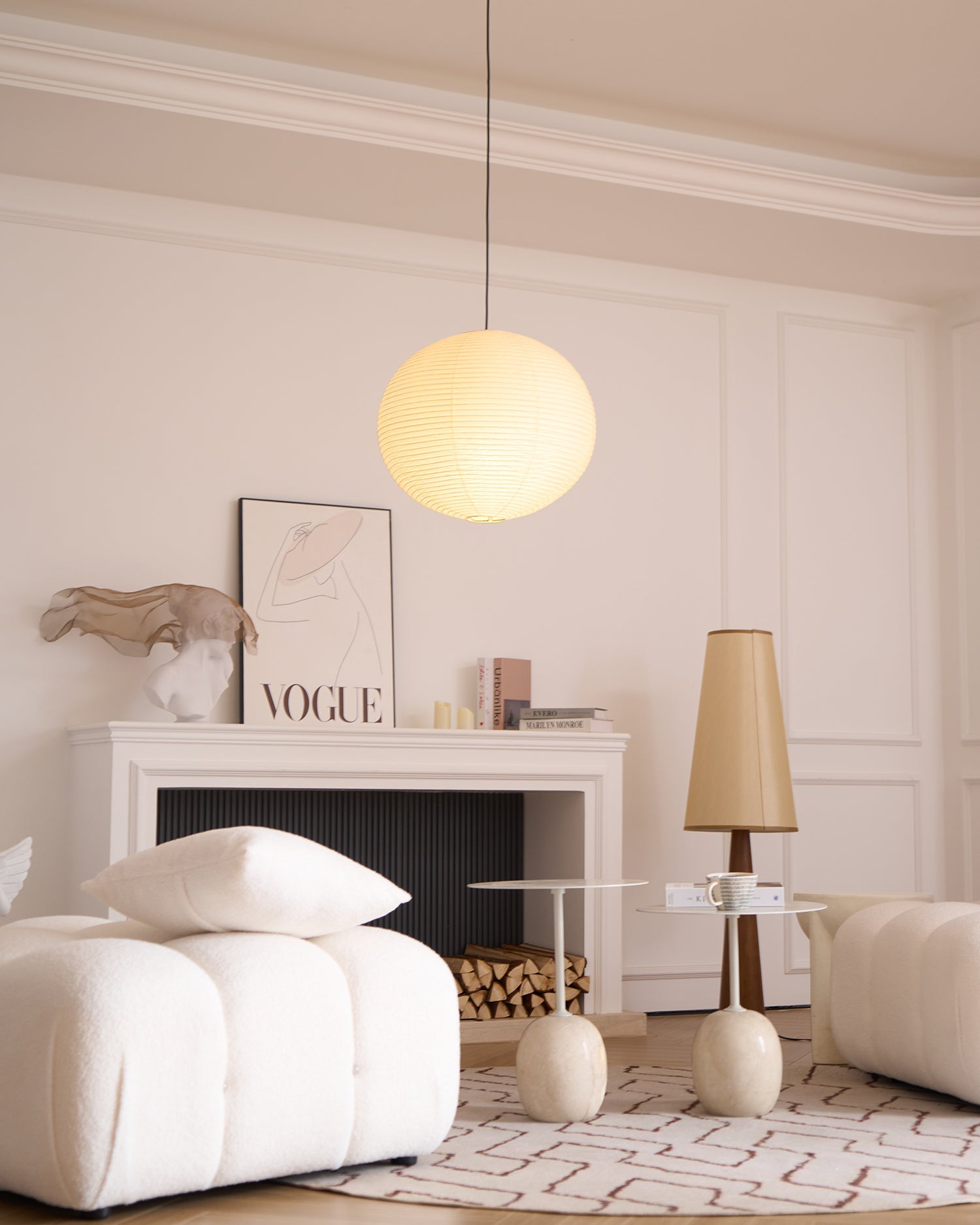 Lampa wisząca kulista Lenme