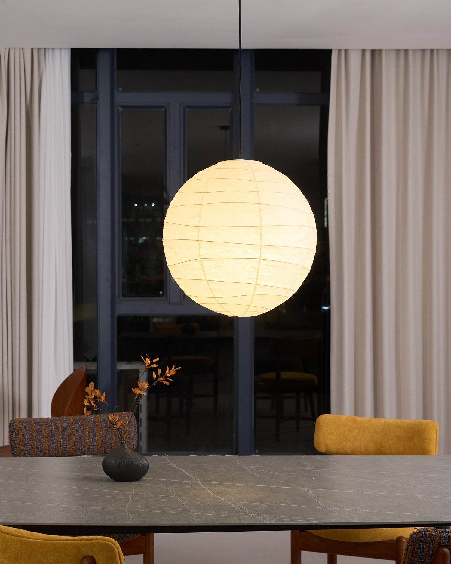 Lampa wisząca kulista Milenik