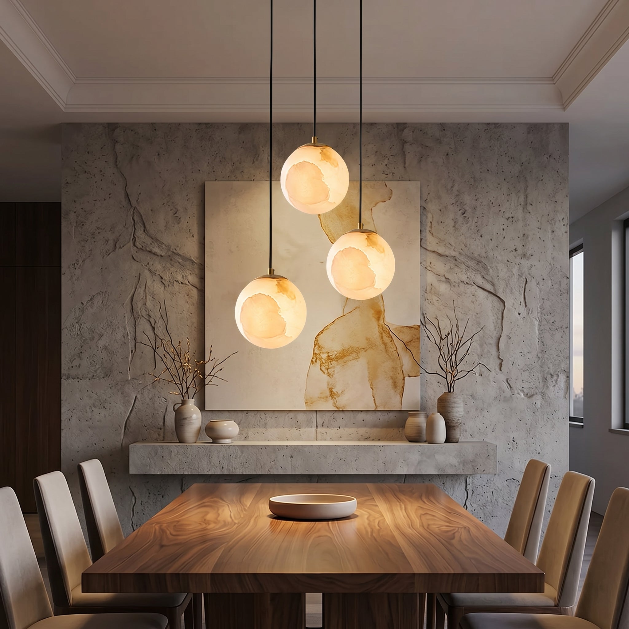 Lampa wisząca kula Emorrek