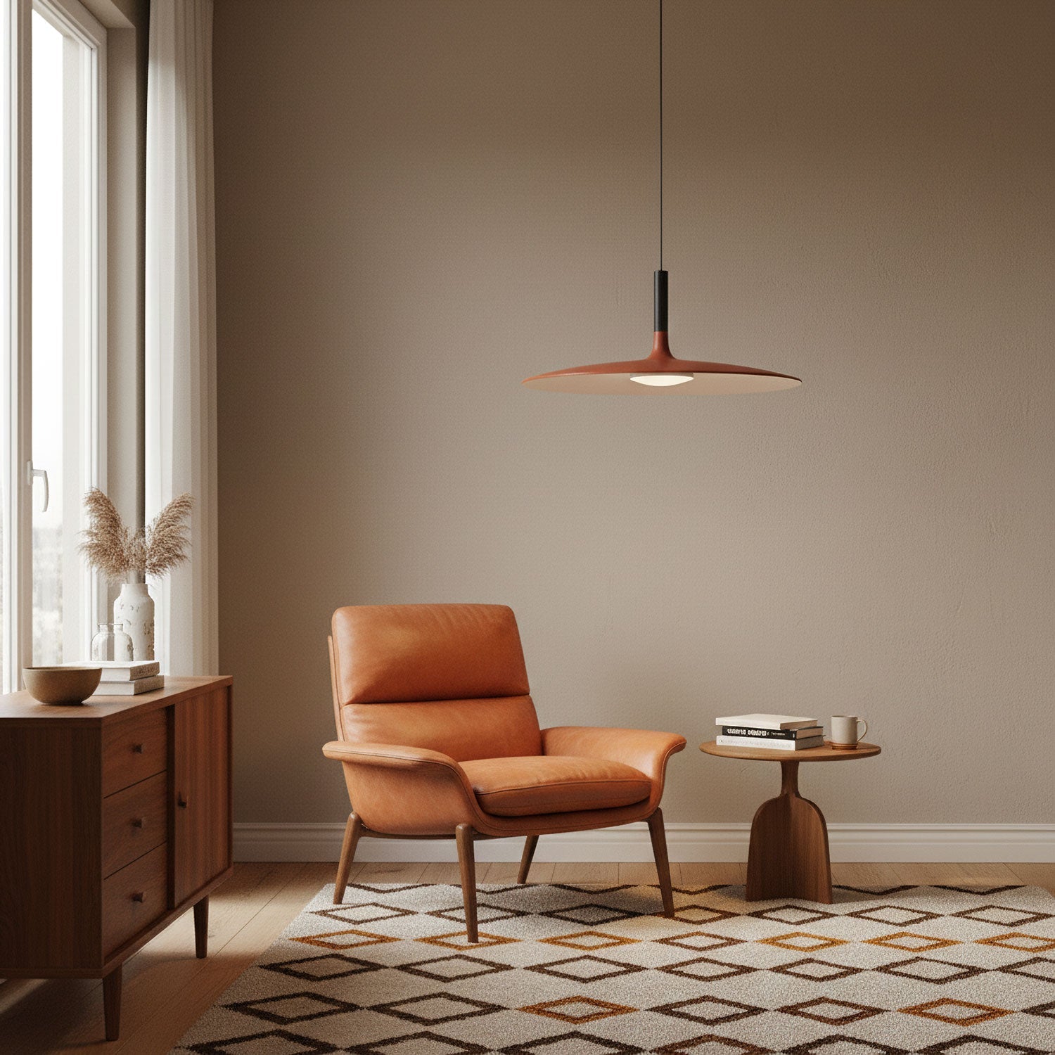 Lampa wisząca stożkowa Zalskiik