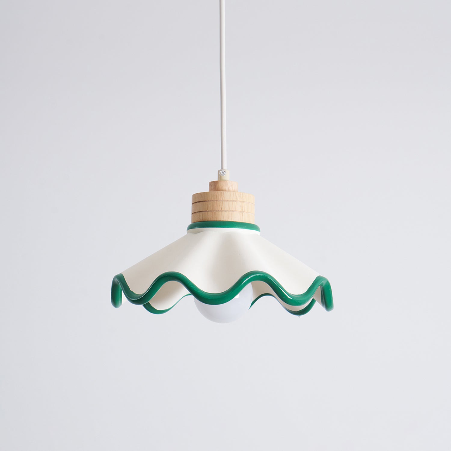 Lampa wisząca falowana Levenel