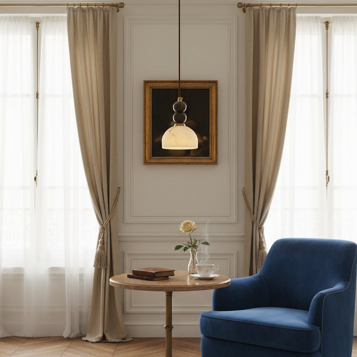 Lampa wisząca rzeźbiarska Barme