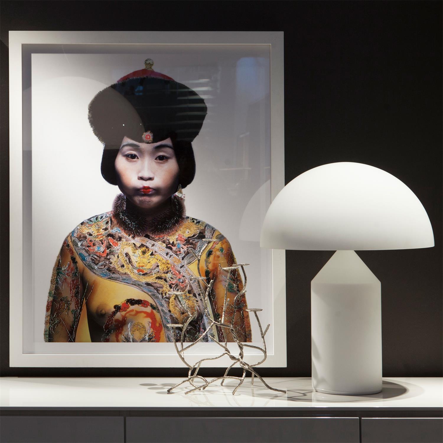 Lampa stołowa grzybkowa Marrai