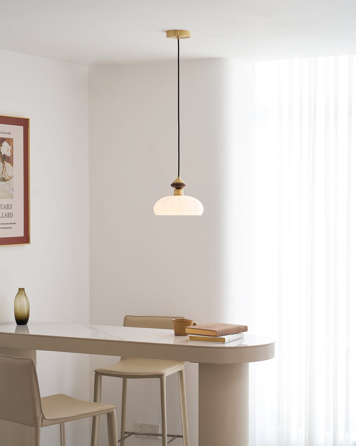 Lampa wisząca retro Belna