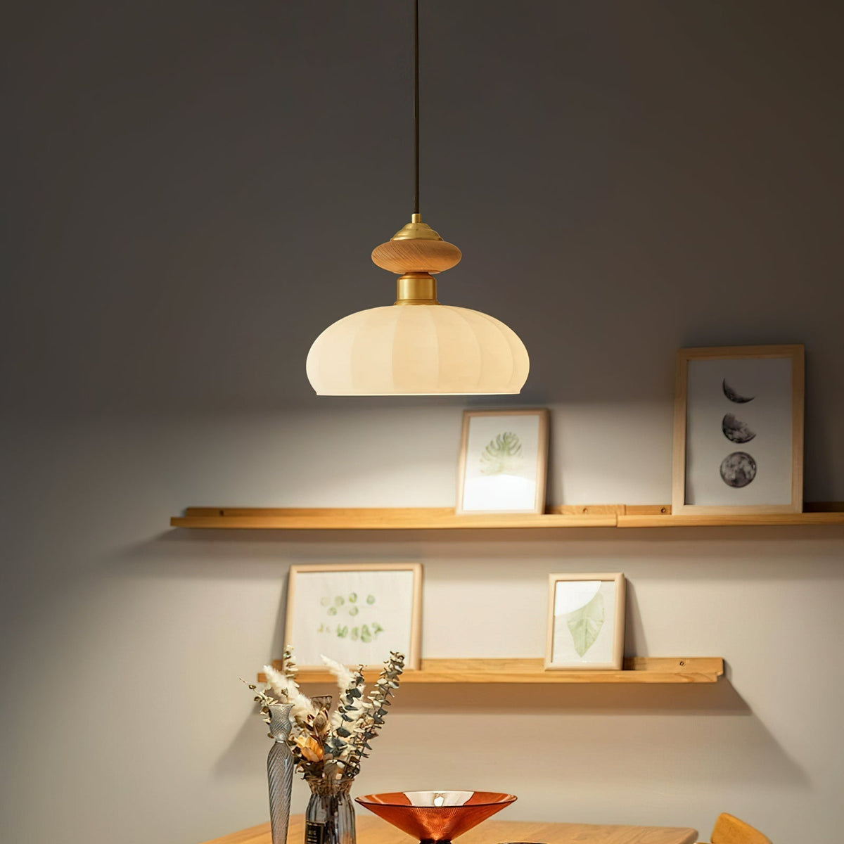Lampa wisząca retro Belna
