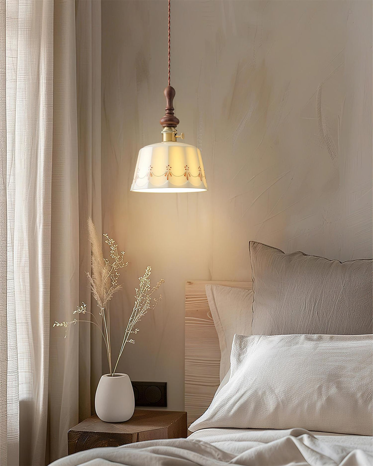Lampa wisząca vintage Zelvik