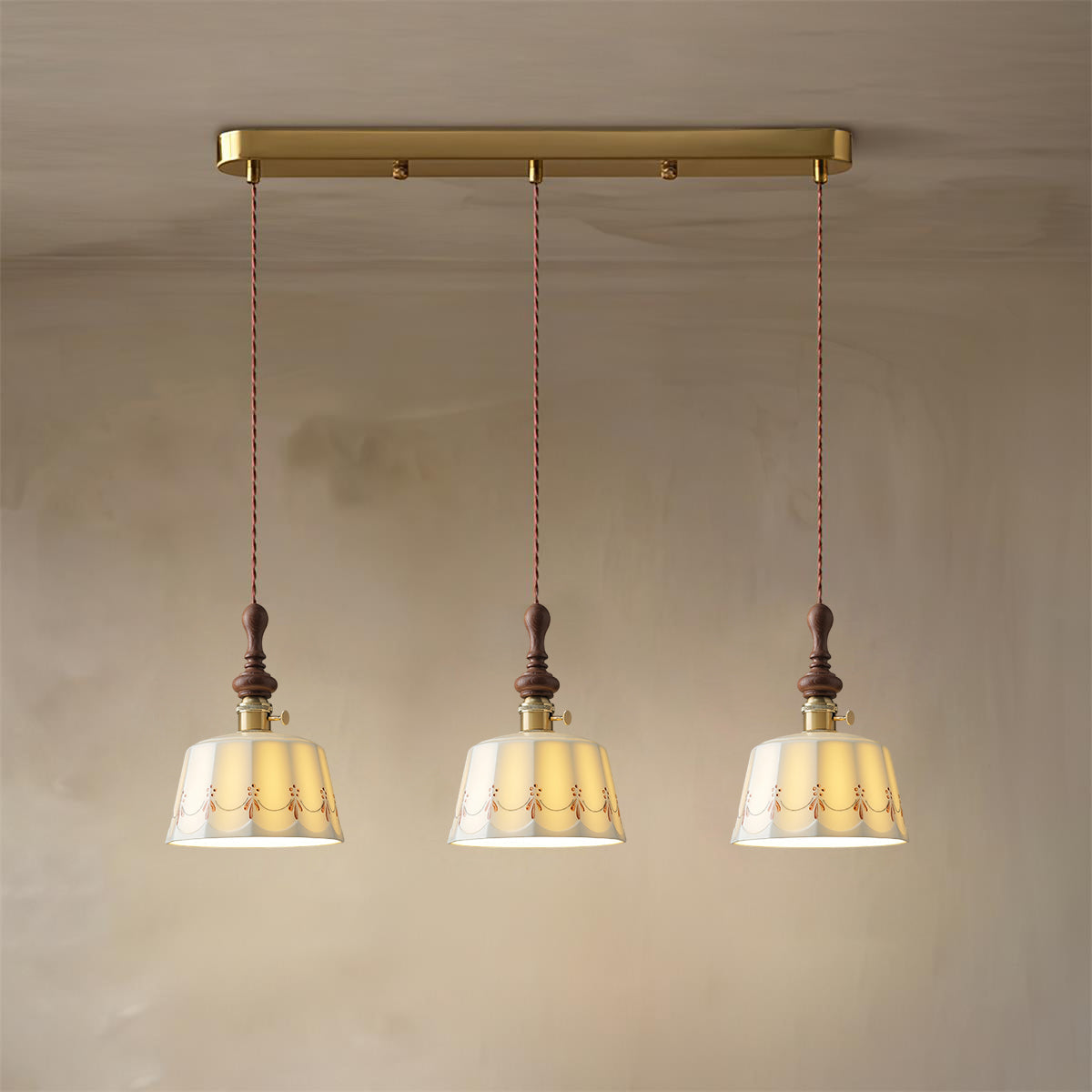 Lampa wisząca vintage Zelvik