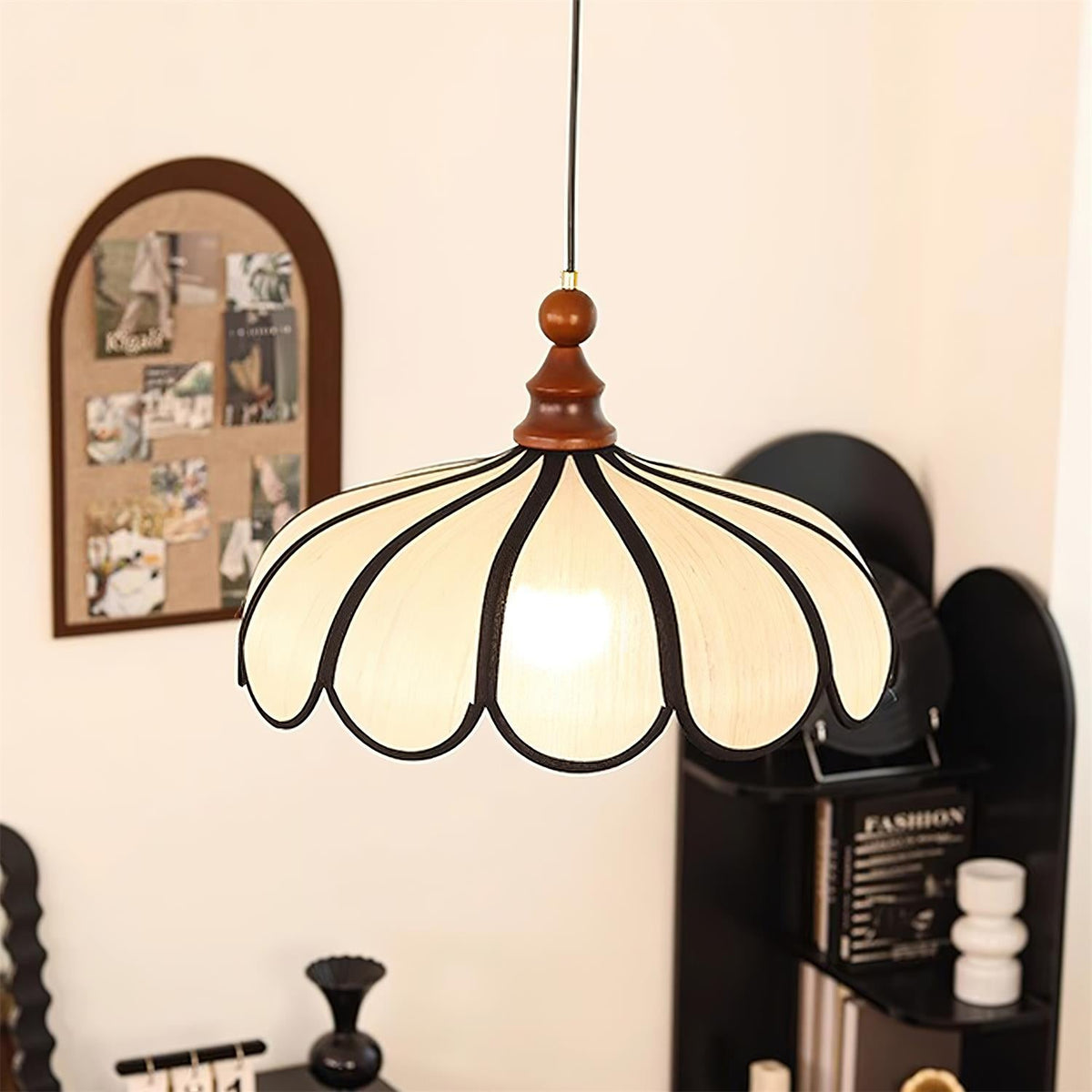 Lampa wisząca falista Wolekrik