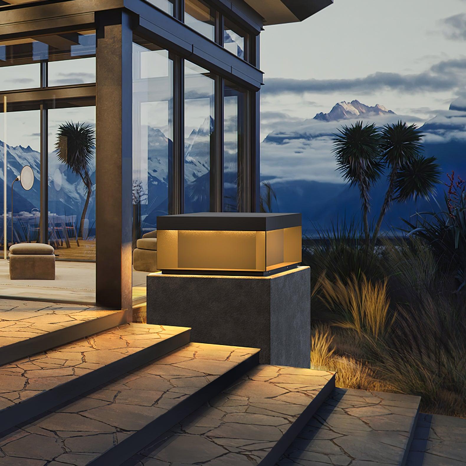 Lampa słupkowa zewnętrzna Tarrek