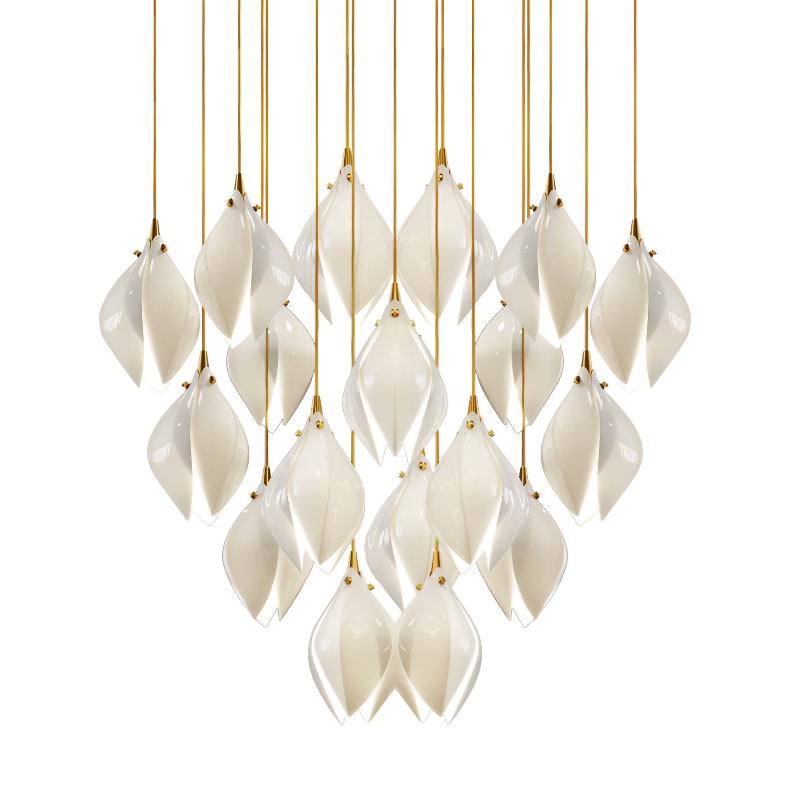 Lampa wisząca kwiatowa Jarel
