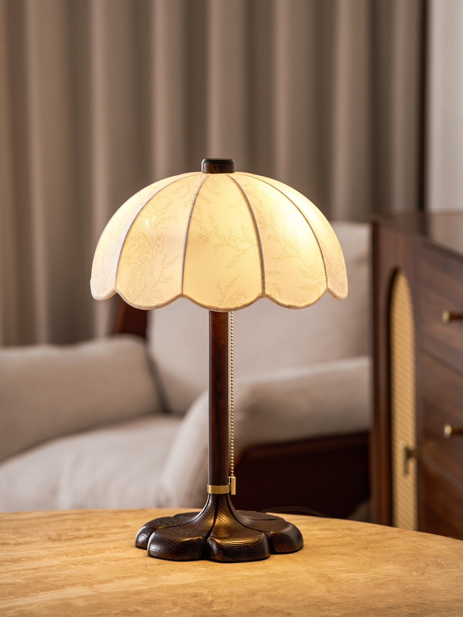 Lampa stołowa vintage Lorinnek
