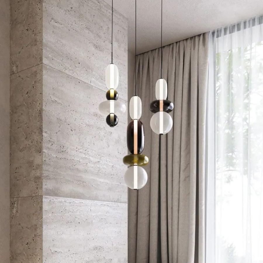 Candied Glass Combo Pendant Light – detail 13