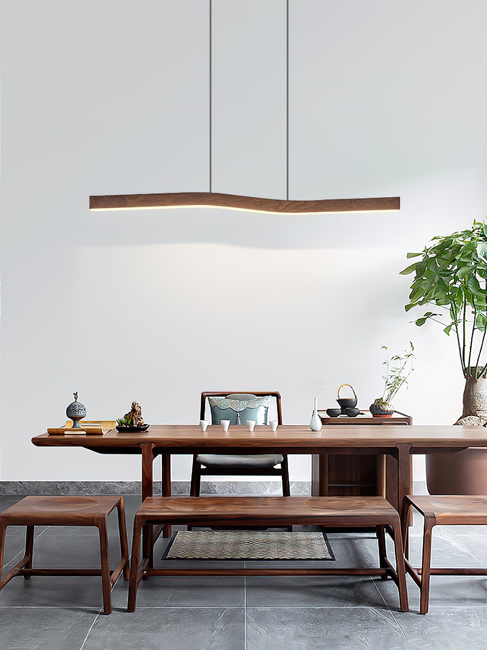 Lampa wisząca liniowa Emma