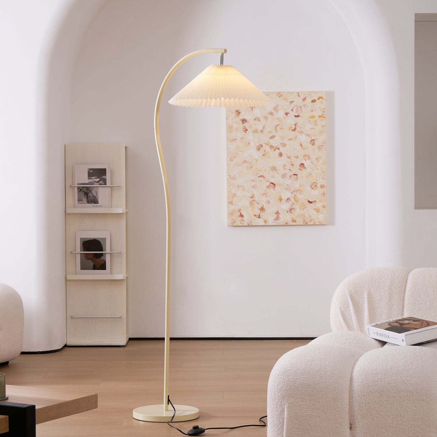 Lampa podłogowa vintage Kliala