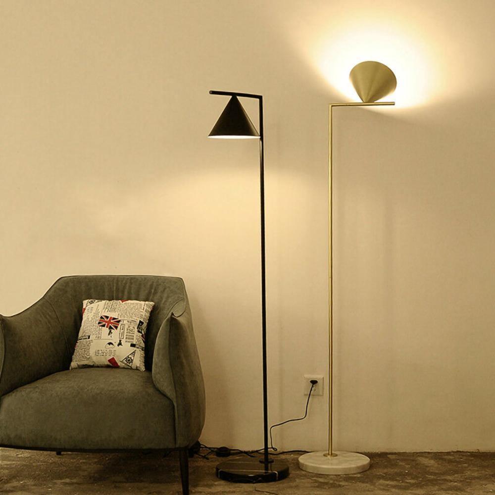 Lampa podłogowa stożkowa Mirel