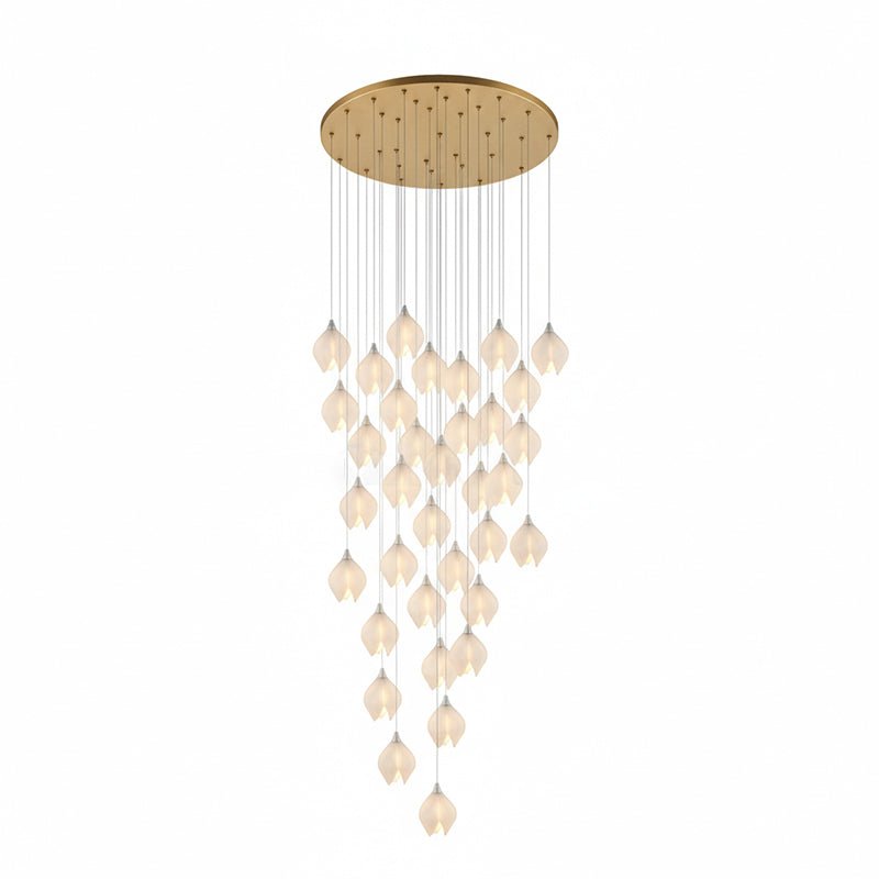 Lampa wisząca kwiatowa Jarel