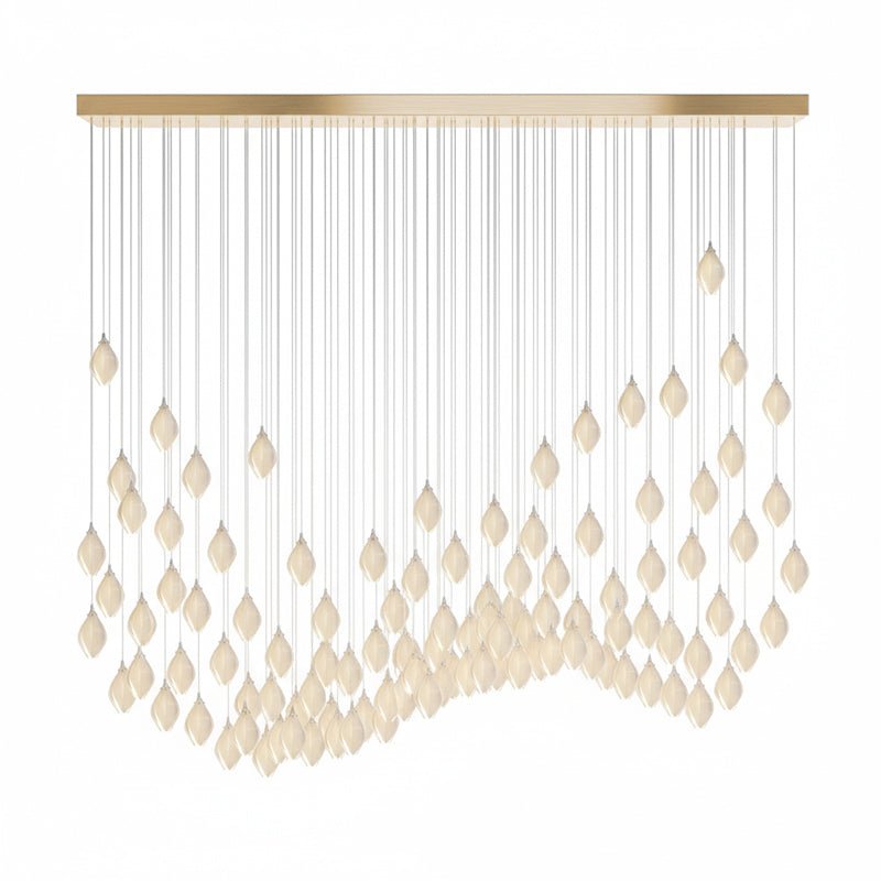 Lampa wisząca kwiatowa Jarel
