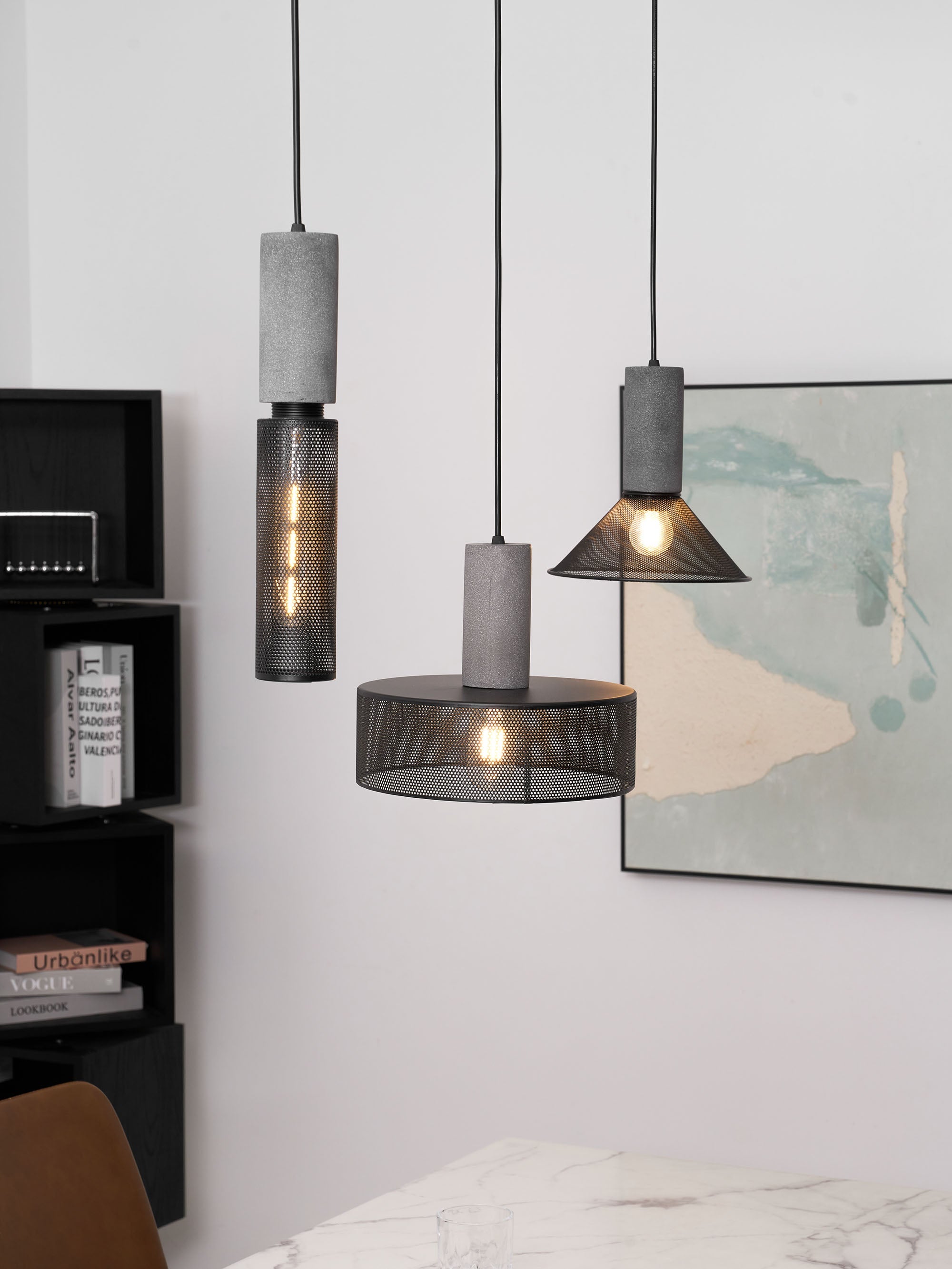 Lampa wisząca tubowa Wenanik