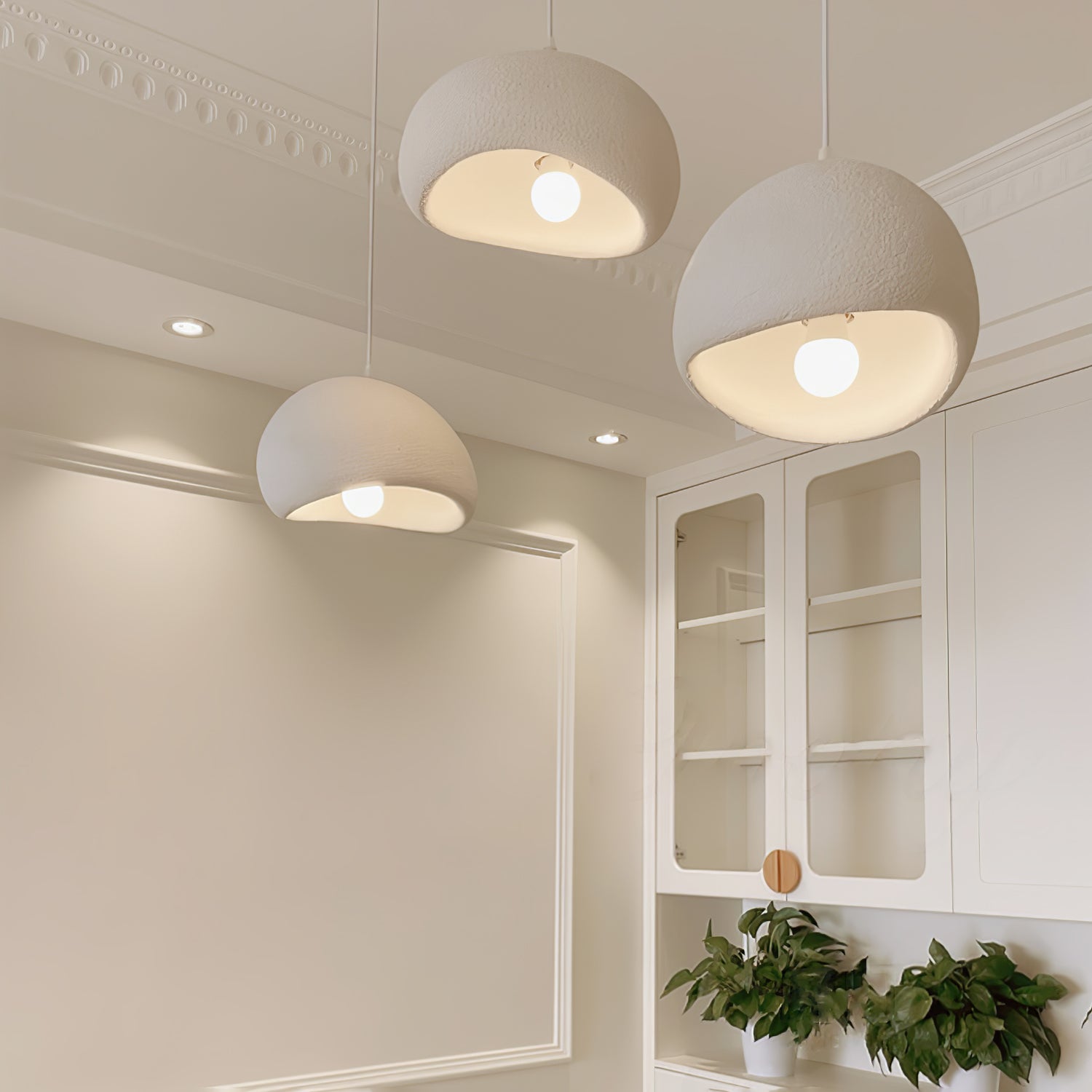 Lampa wisząca kulista Vikana
