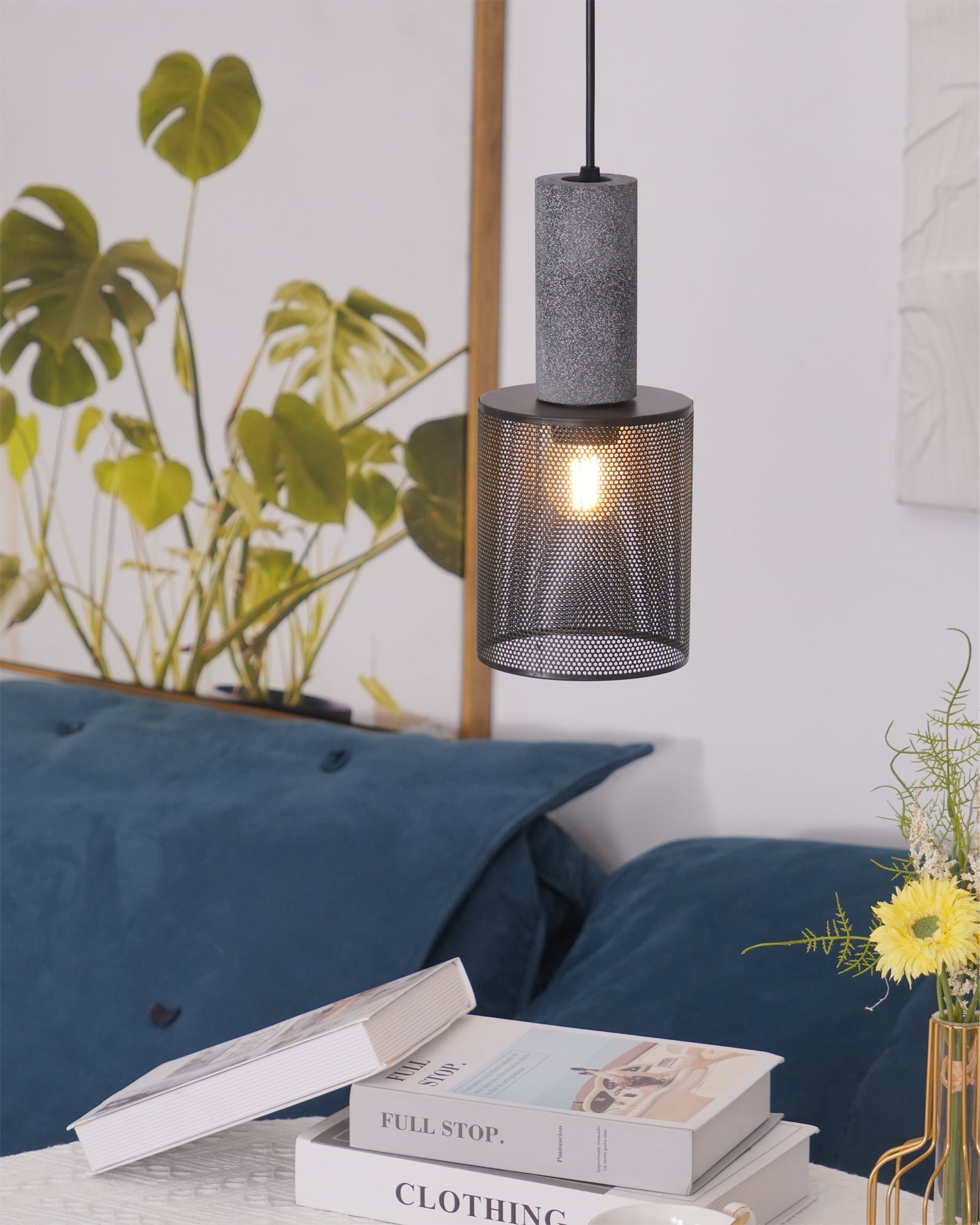 Lampa wisząca tubowa Wenanik