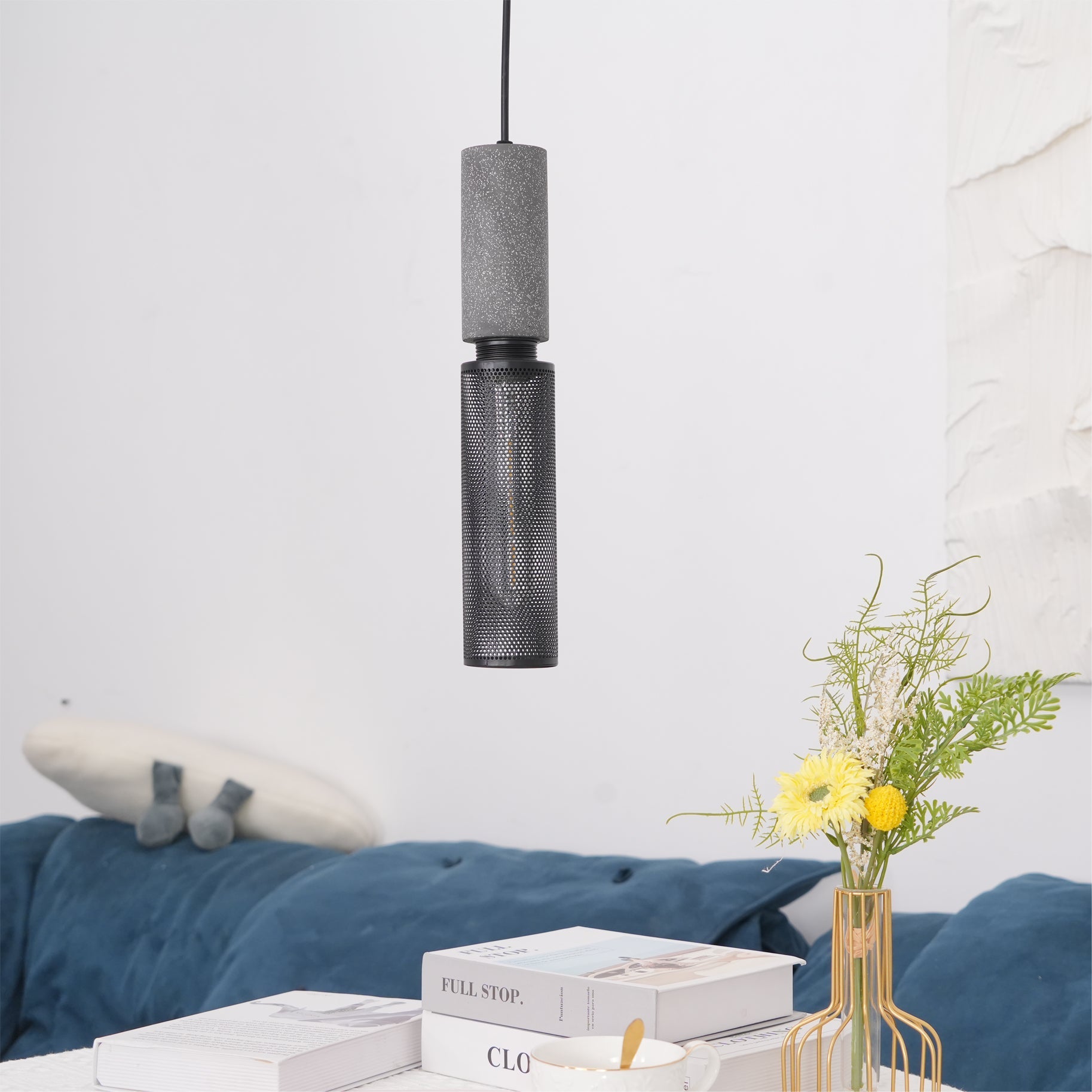 Lampa wisząca tubowa Wenanik