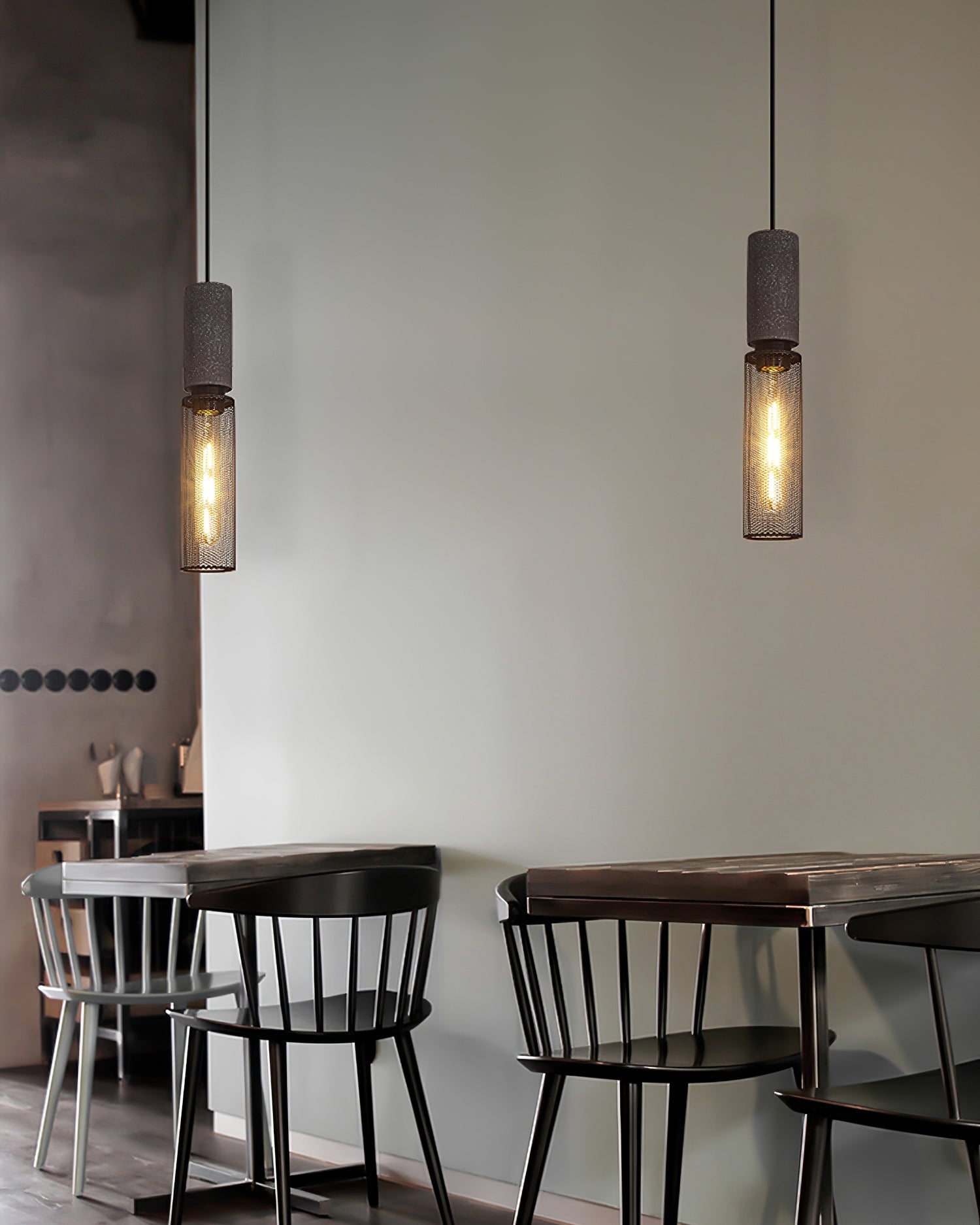 Lampa wisząca tubowa Wenanik