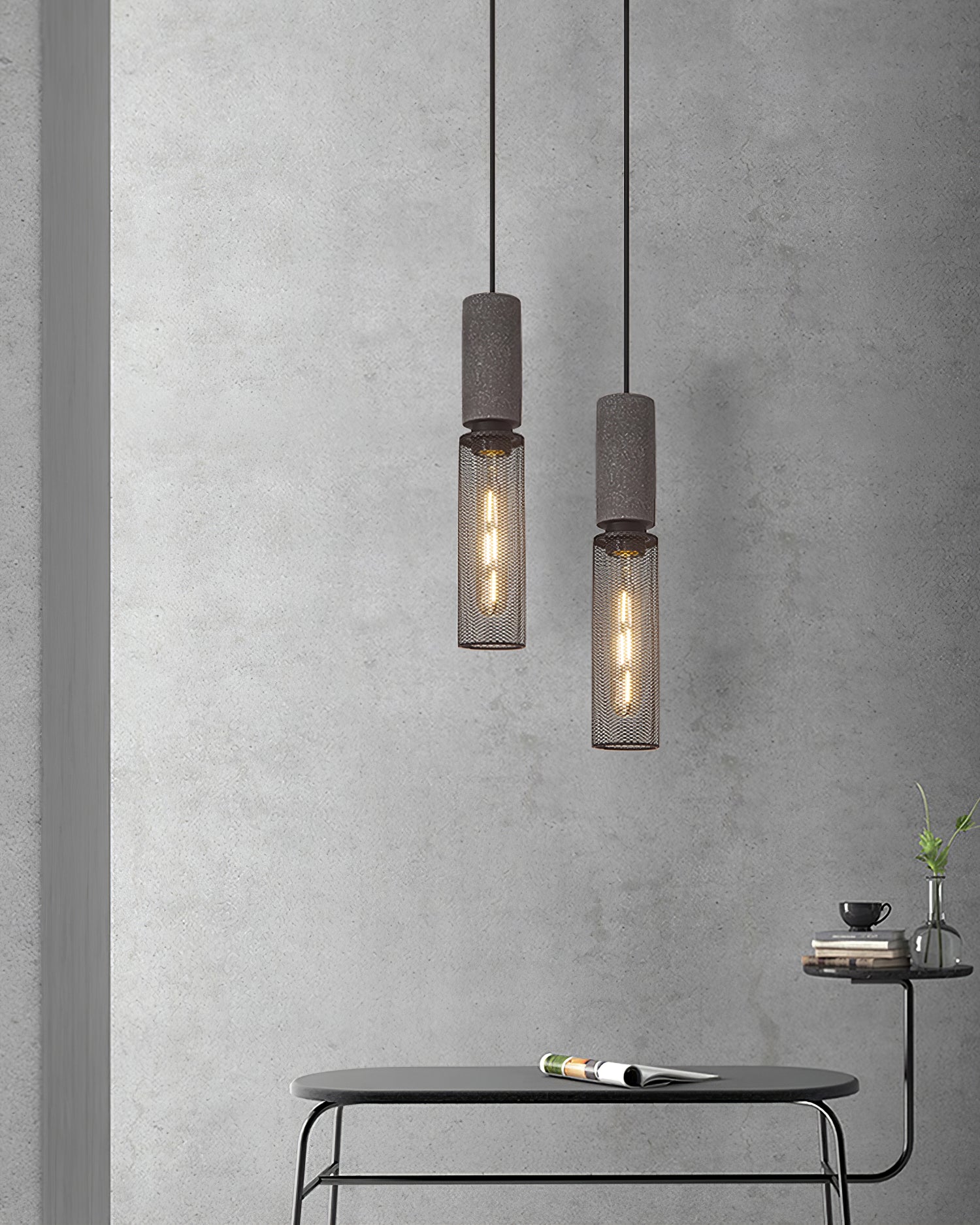 Lampa wisząca tubowa Wenanik