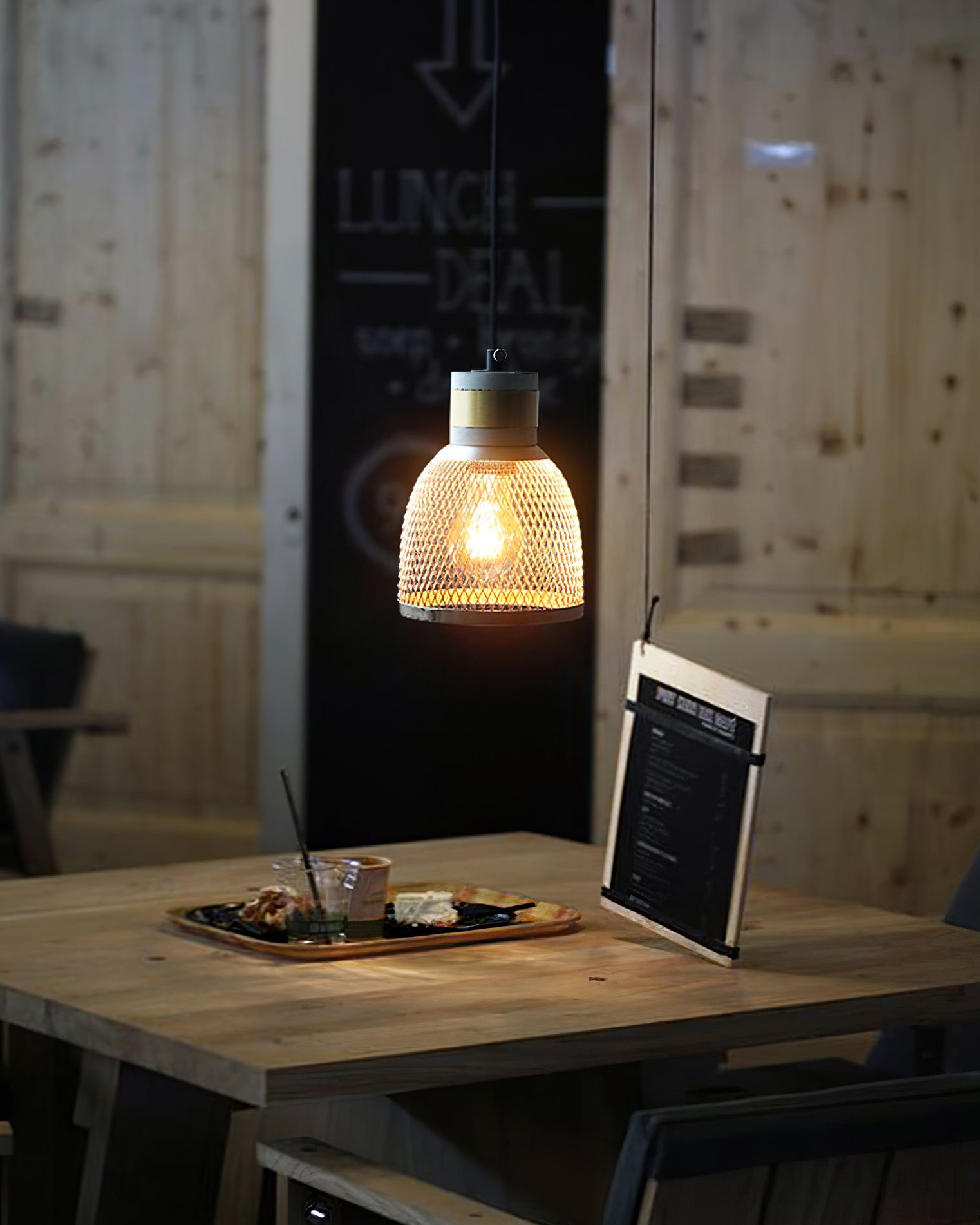 Lampa wisząca tubowa Wenanik