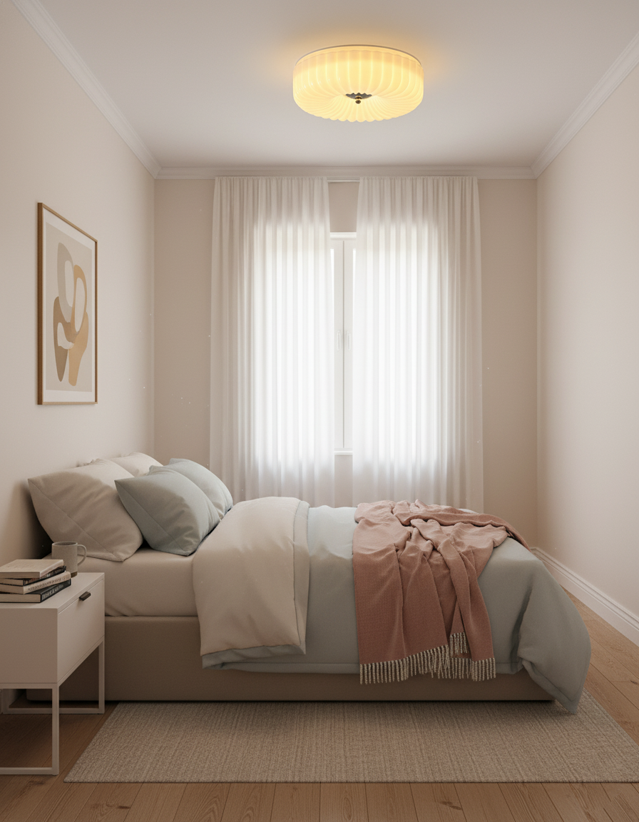Cream Kranos Ceiling Light – detail 9