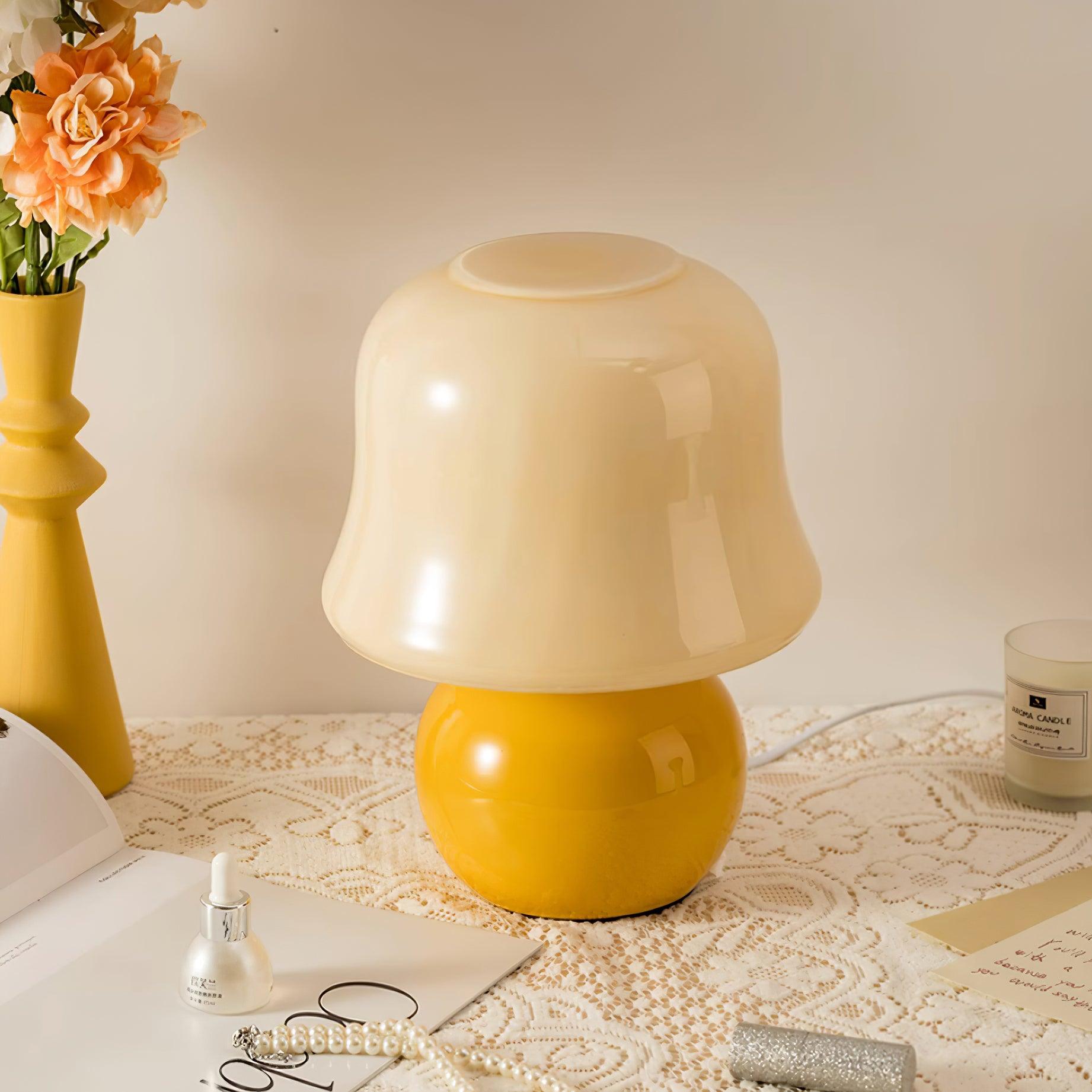 Lampa stołowa grzybkowa Ludra