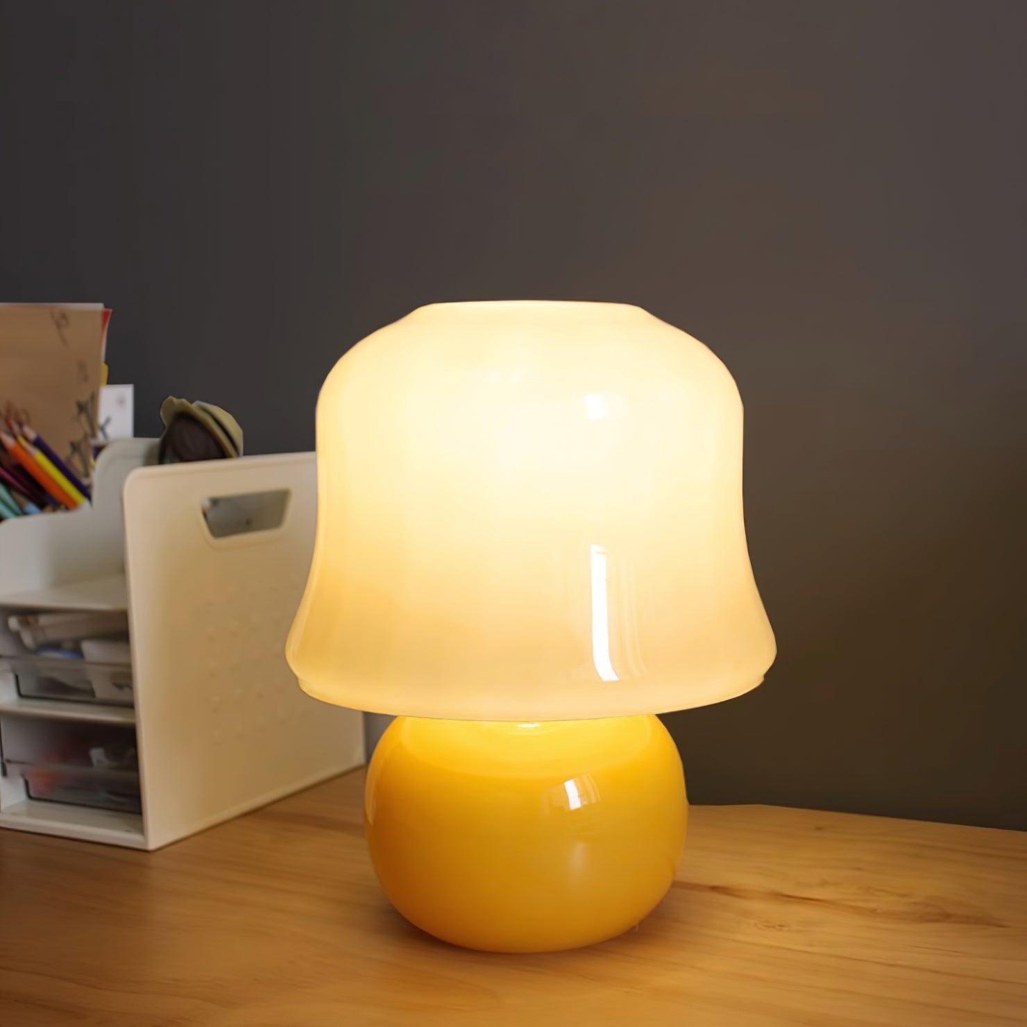 Lampa stołowa grzybkowa Ludra
