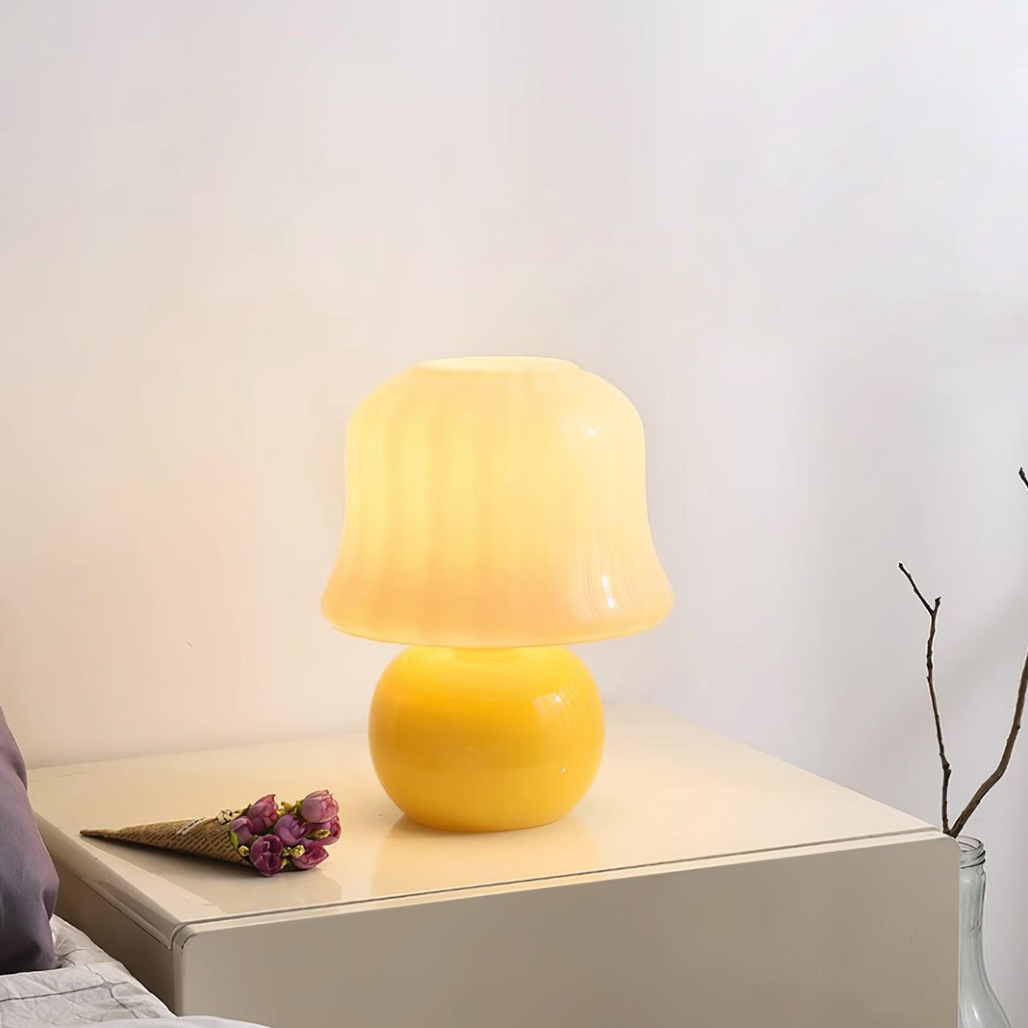 Lampa stołowa grzybkowa Ludra