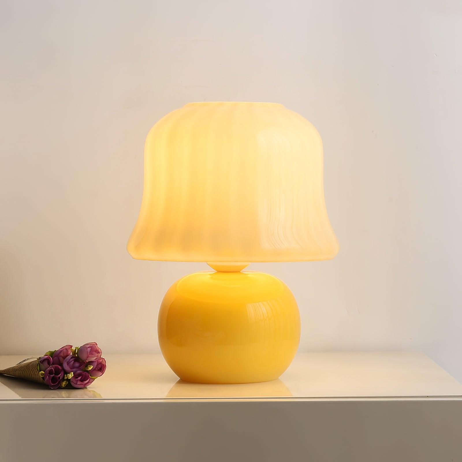 Lampa stołowa grzybkowa Ludra