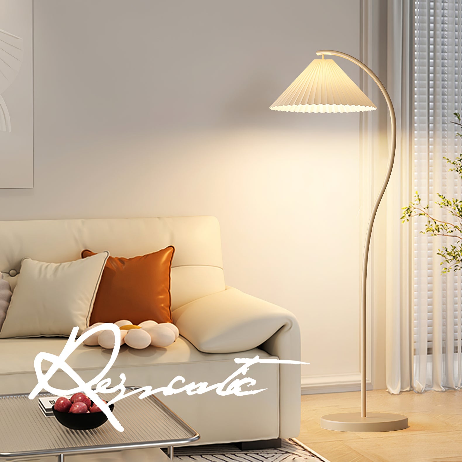 Lampa podłogowa vintage Kliala