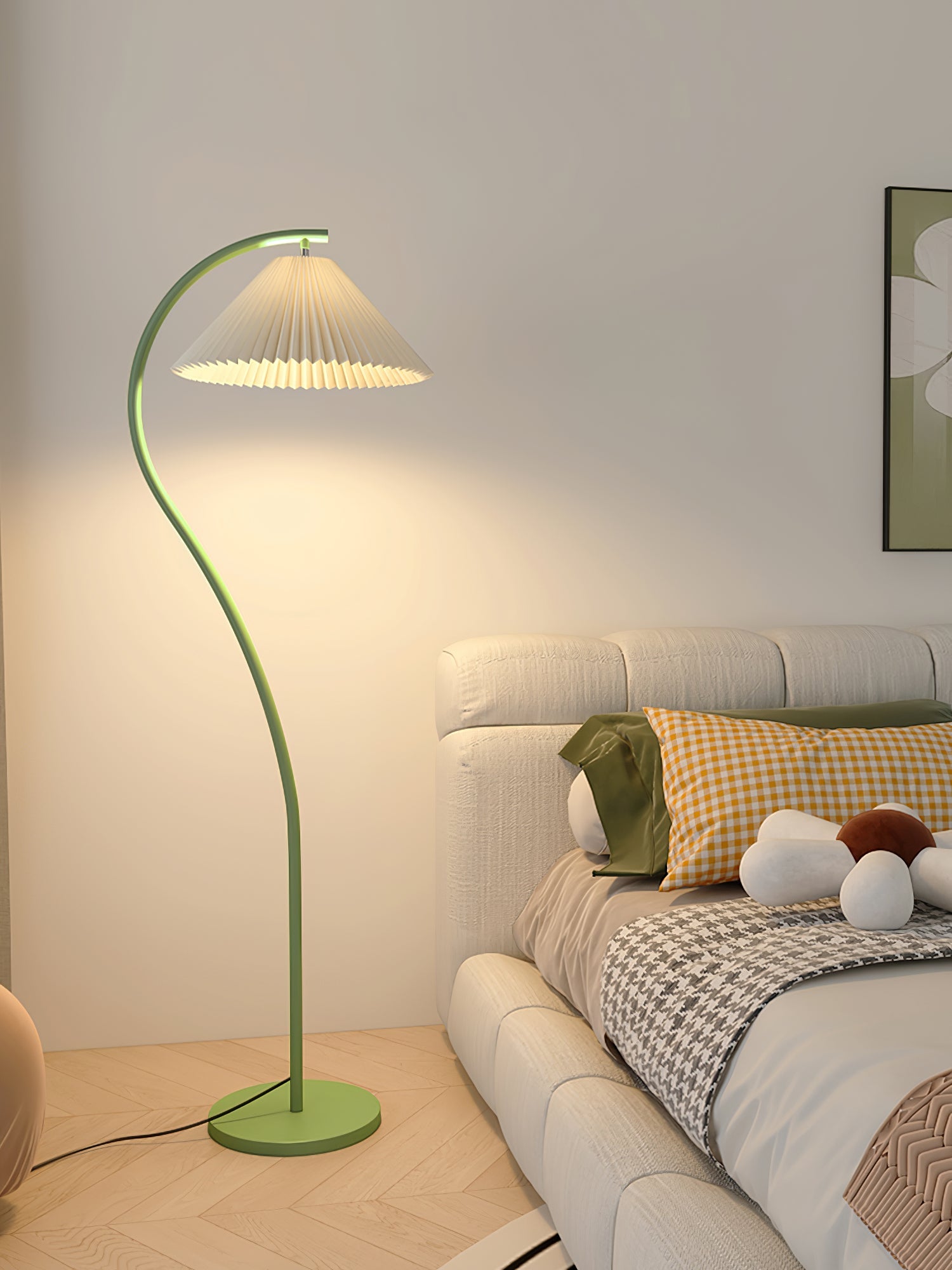 Lampa podłogowa vintage Kliala