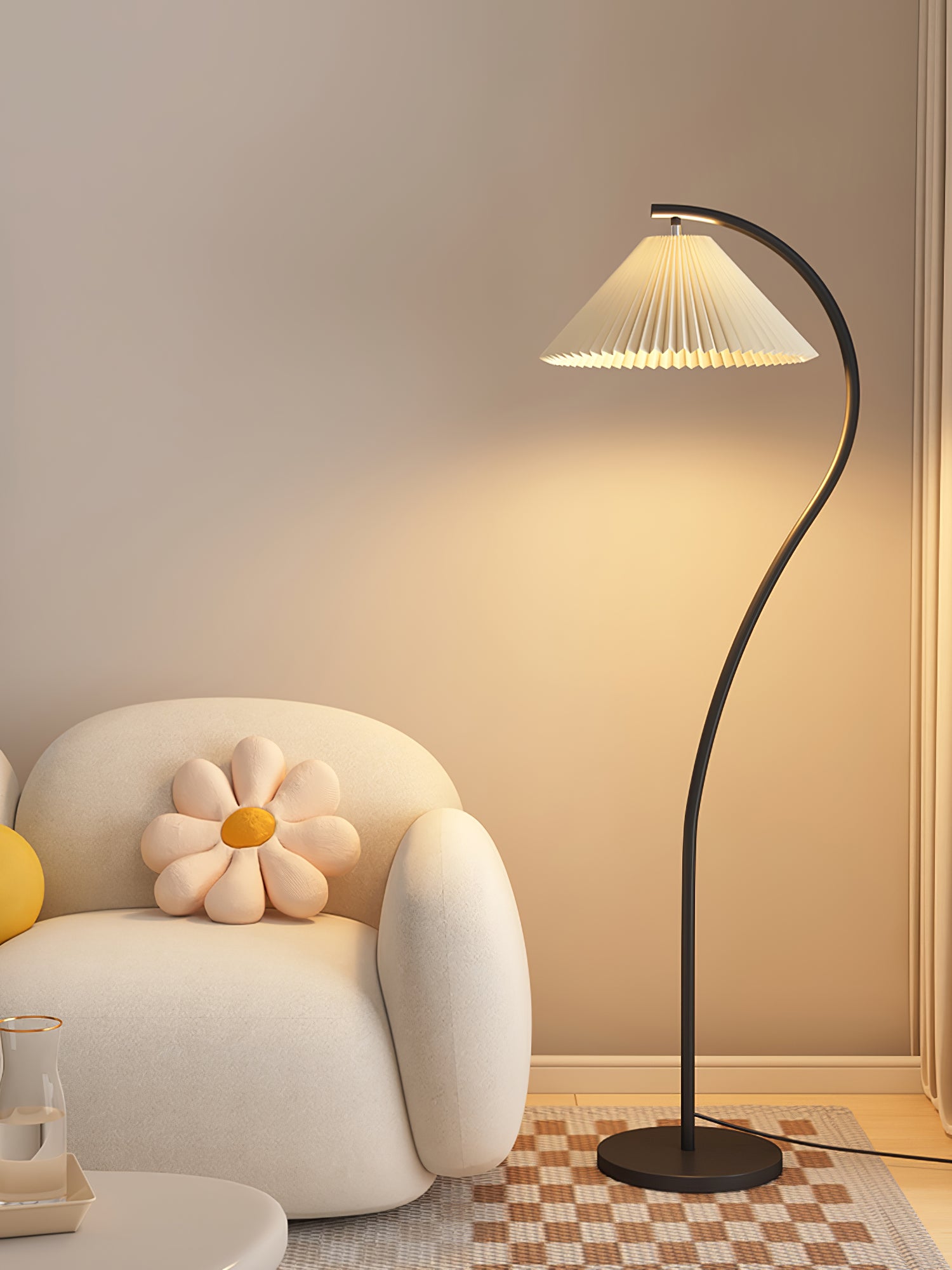 Lampa podłogowa vintage Kliala
