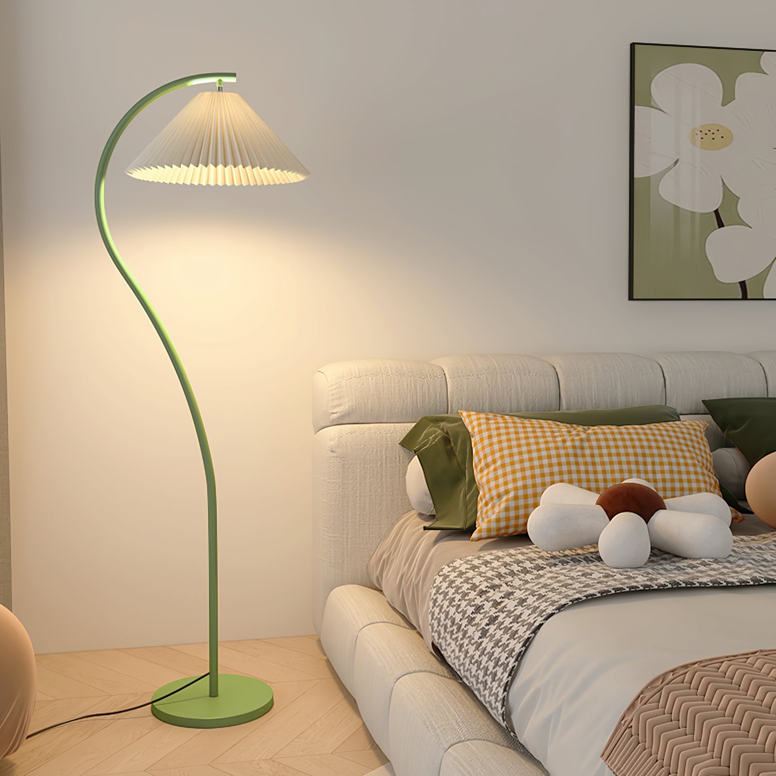 Lampa podłogowa vintage Kliala