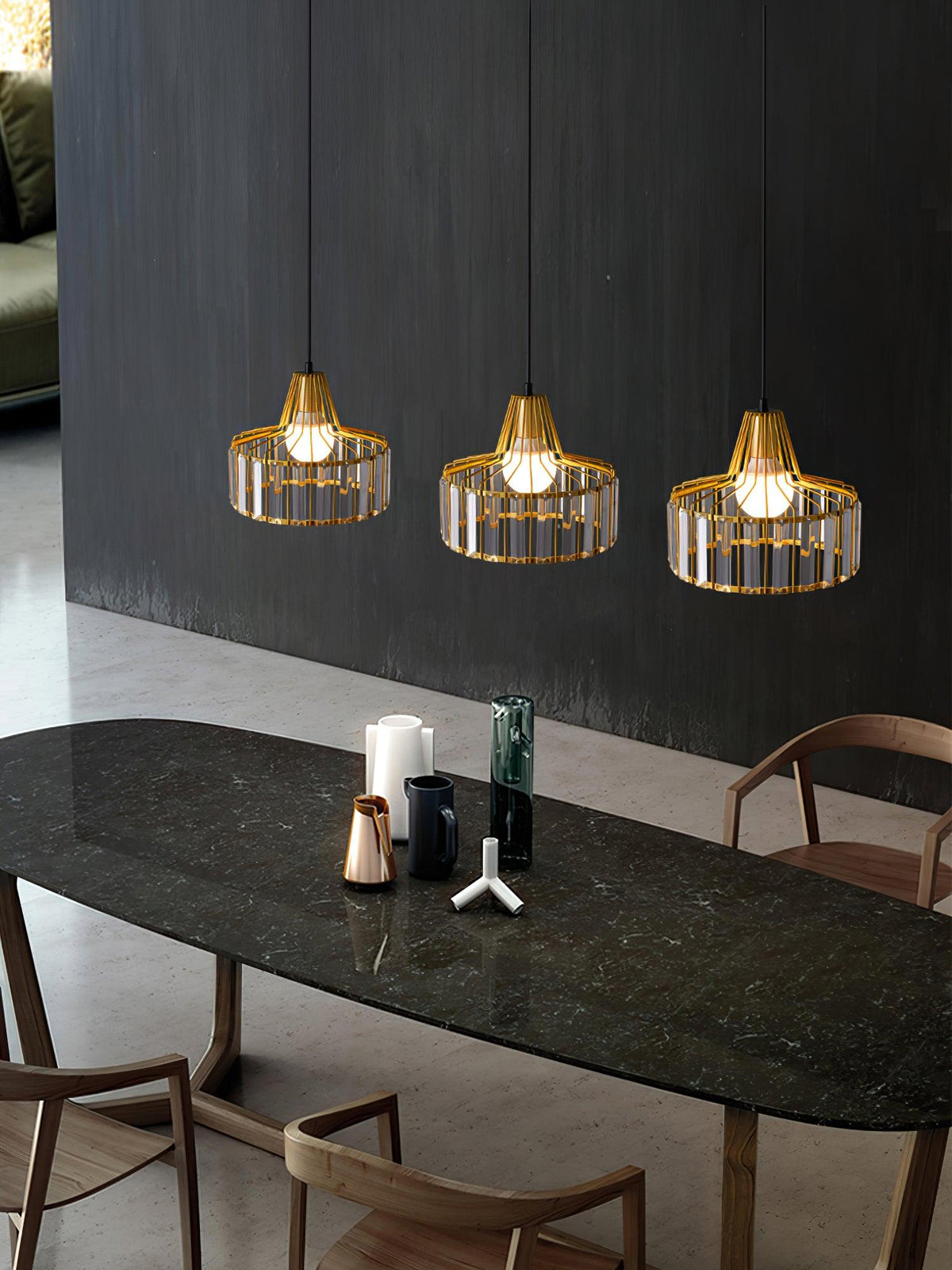 Crystal Drum Pendant Lamp – detail 29