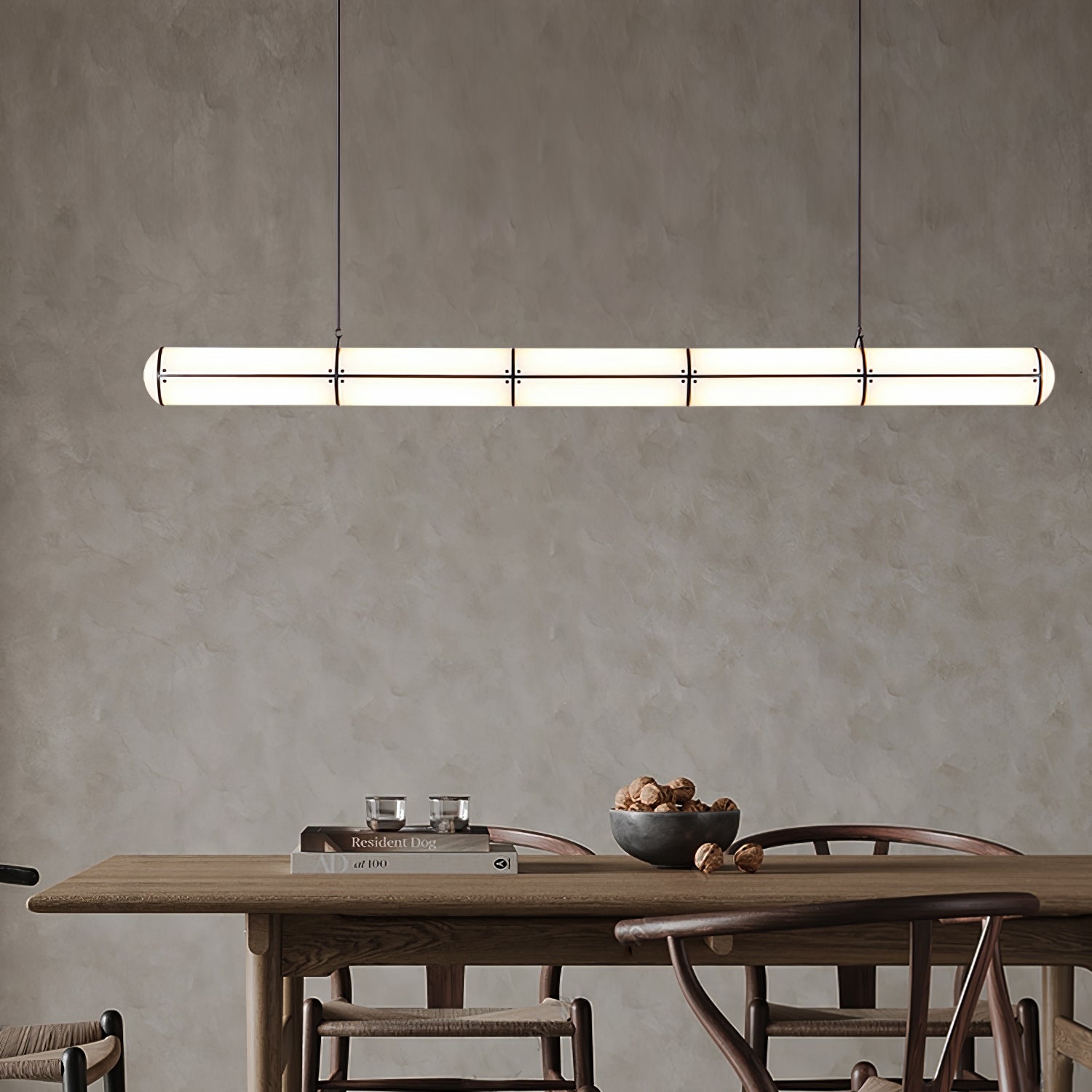 Lampa wisząca liniowa Kralowen