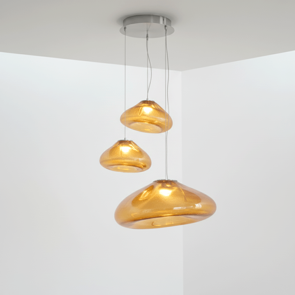 Lampa wisząca rzeźbiarska Lena
