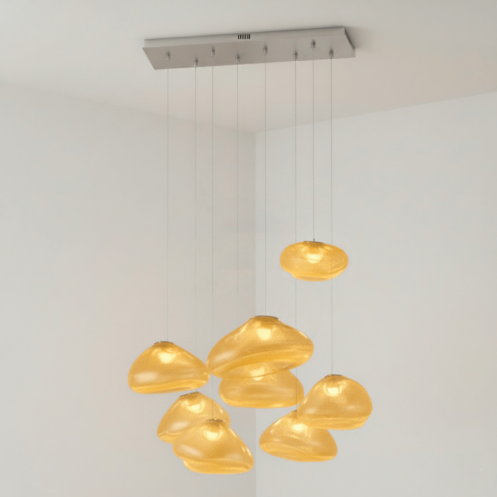 Lampa wisząca rzeźbiarska Lena